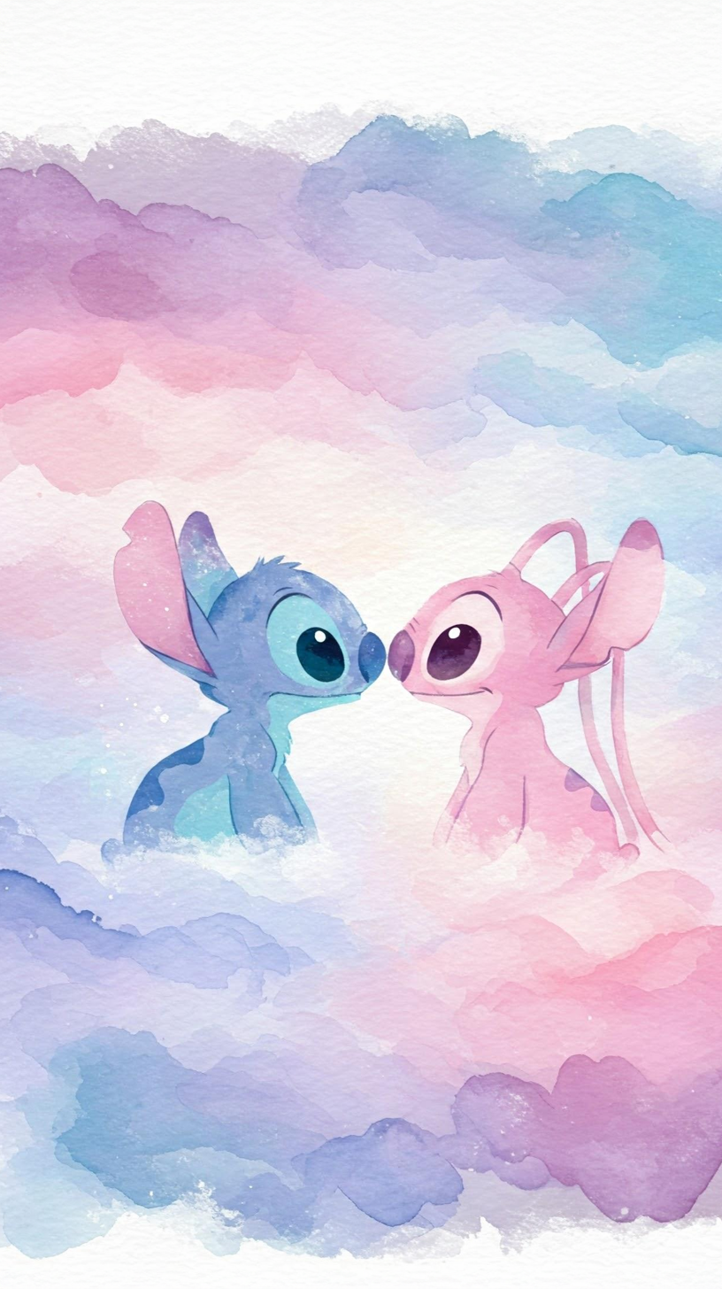 41 Stitch And Angel Wallpaper HD 4K Without Watermark Free