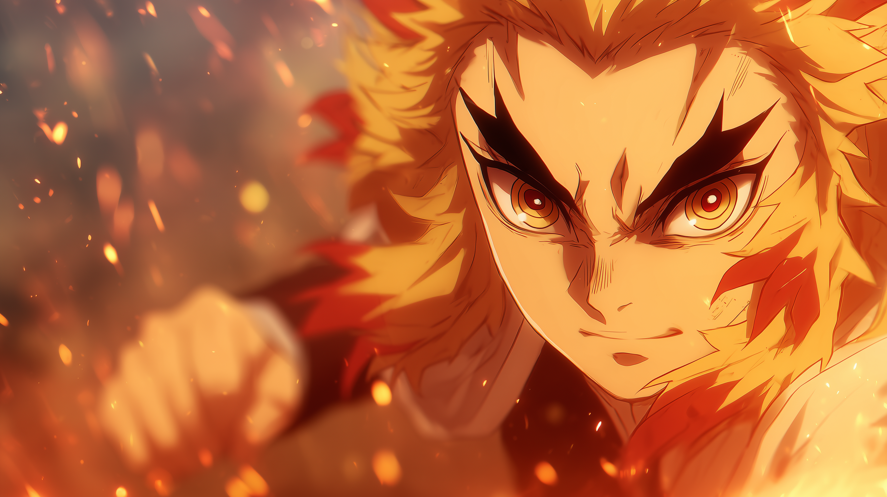 fond d'écran Rengoku Kyoujurou 2560x1600 téléchargement gratuit
