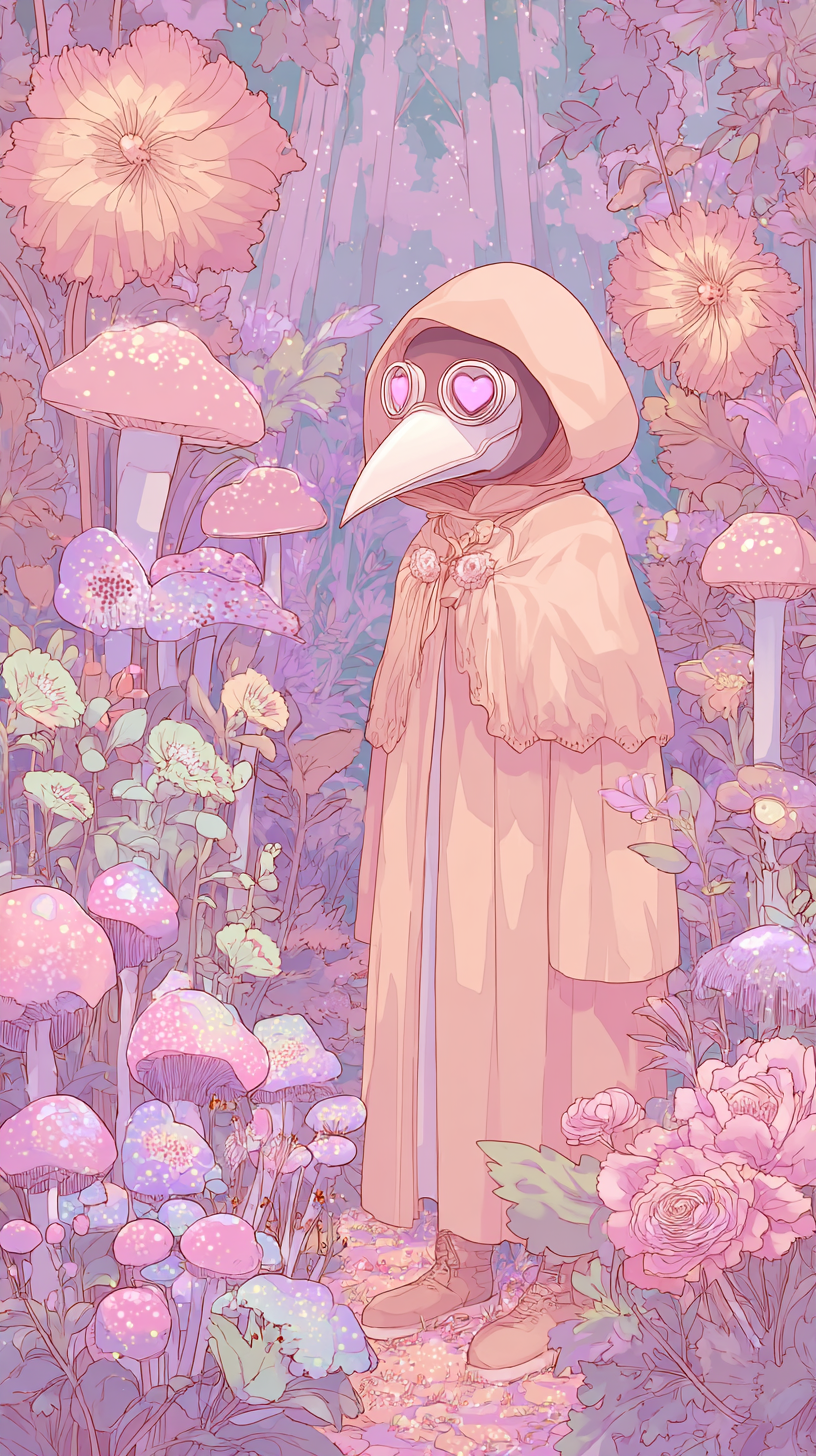 fond d'écran Plague doctor iphone 12 gratuit