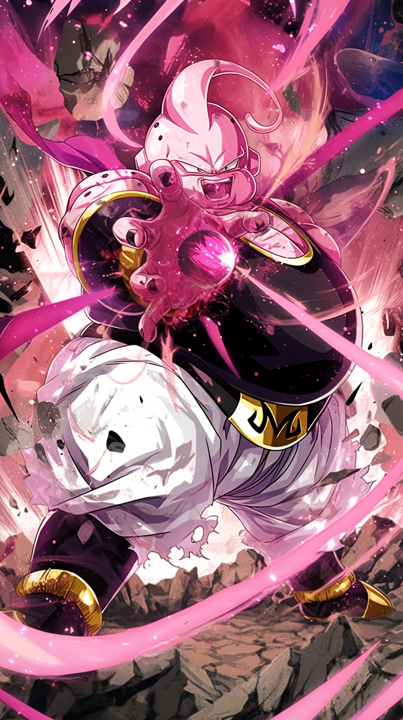 fond d'écran Majin Buu téléphone télécharger gratuit