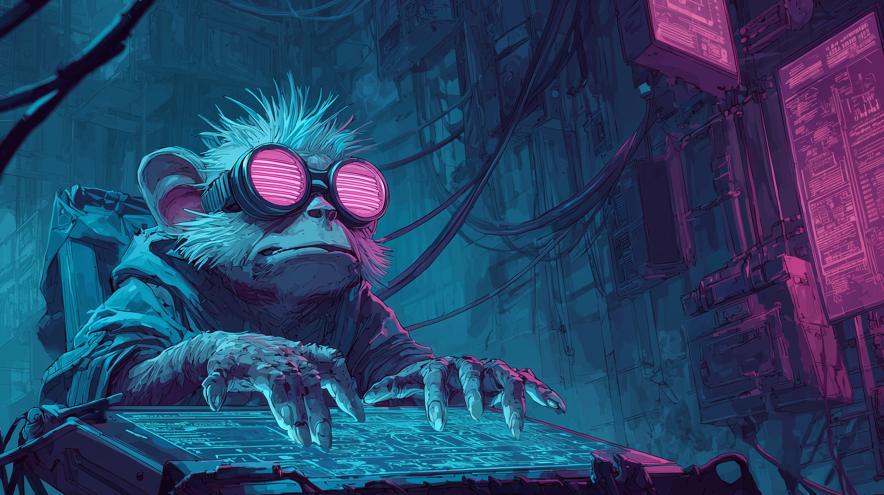 fond d'écran Singe 2560x1440 hd téléchargement gratuit
