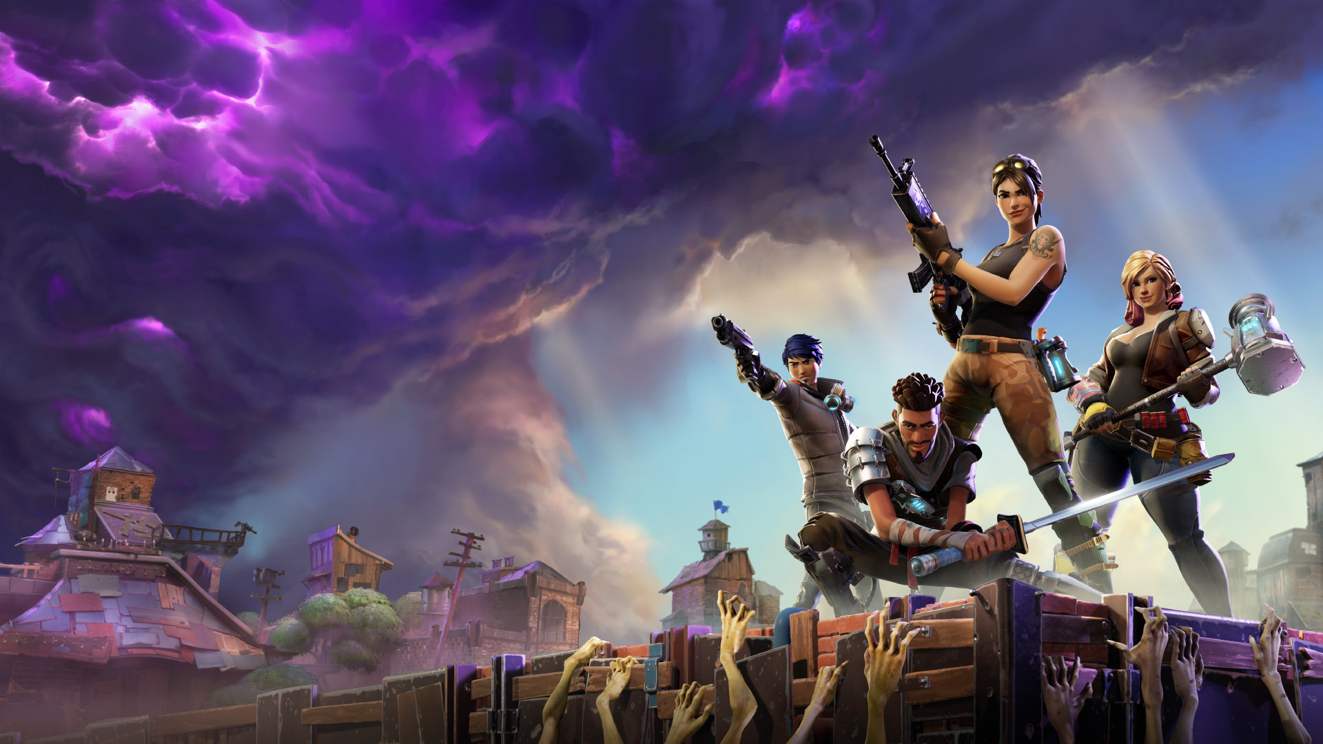 fond d'écran Fortnite 4:3 téléchargement gratuit