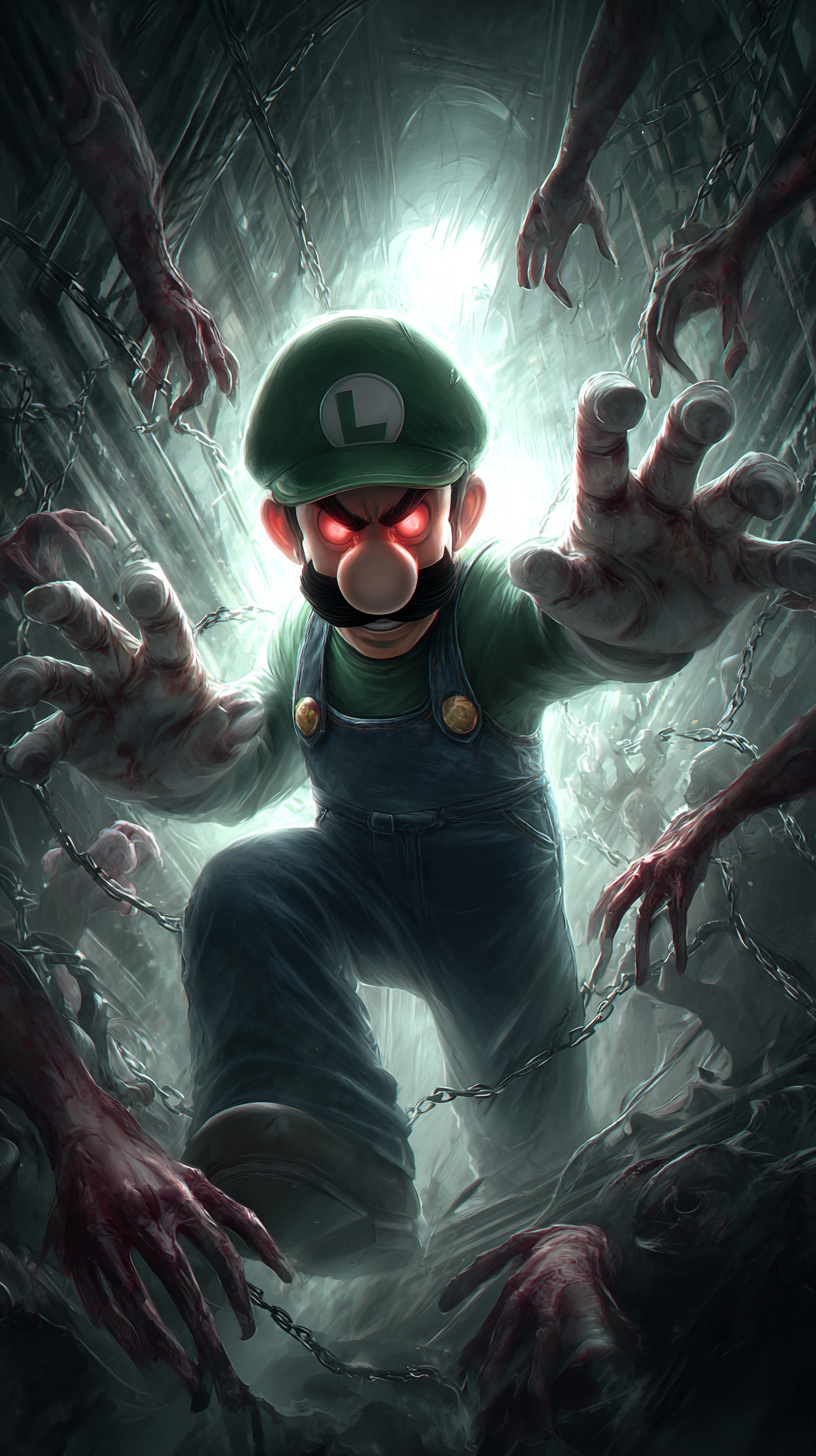 fond d'écran Luigi pour iphone télécharger gratuit