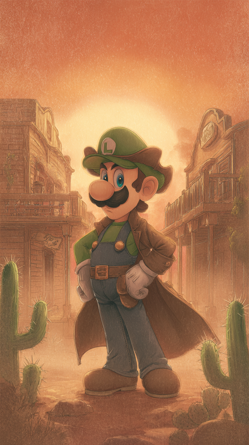 fond d'écran Luigi pour iphone gratuit