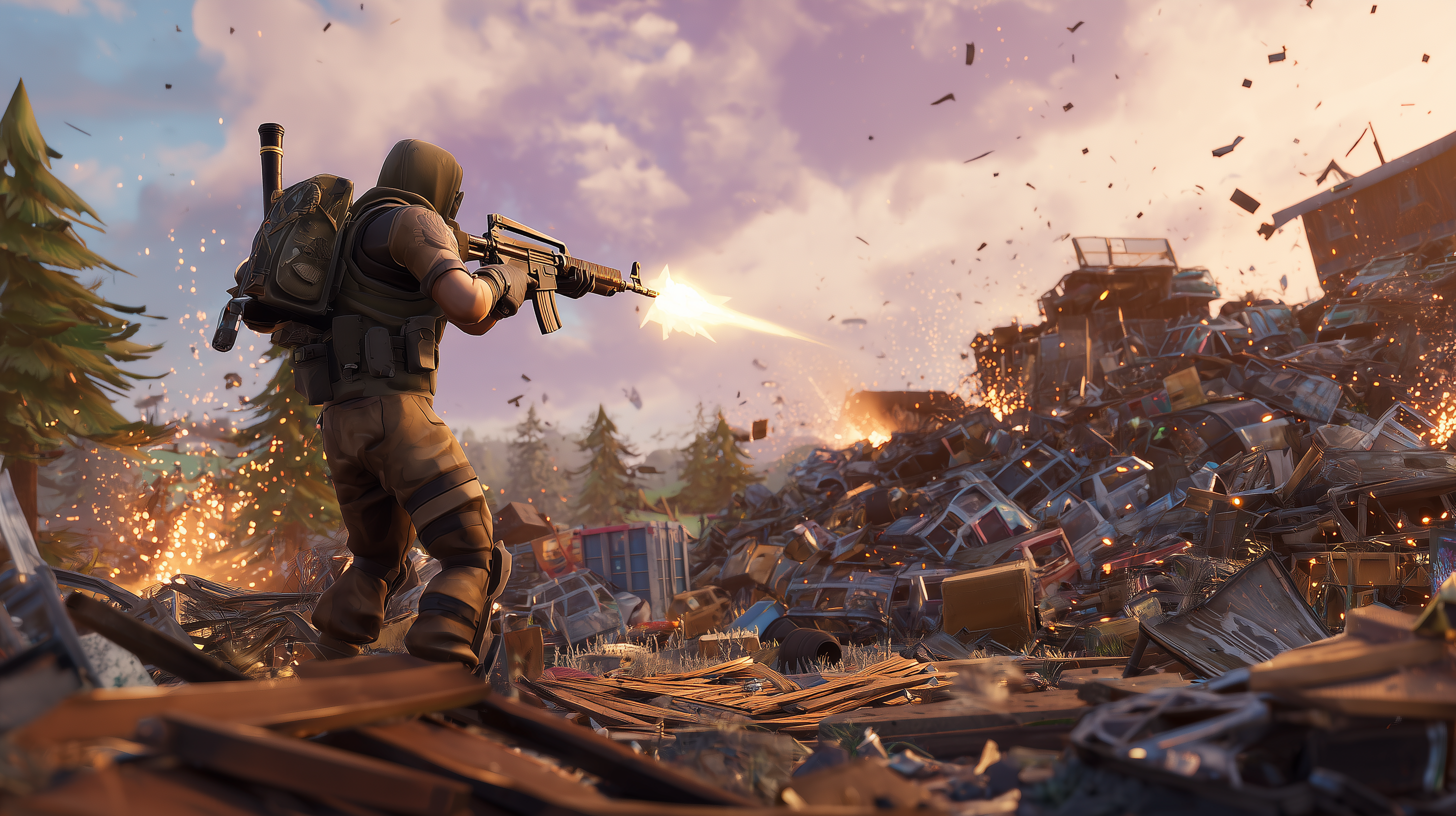 fond d'écran Fortnite Asus téléchargement gratuit