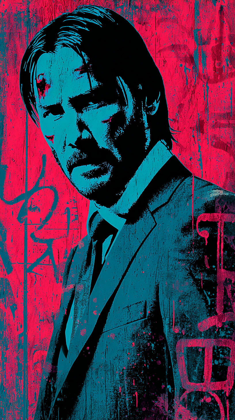 fond d'écran John Wick iphone 15 4k télécharger gratuit