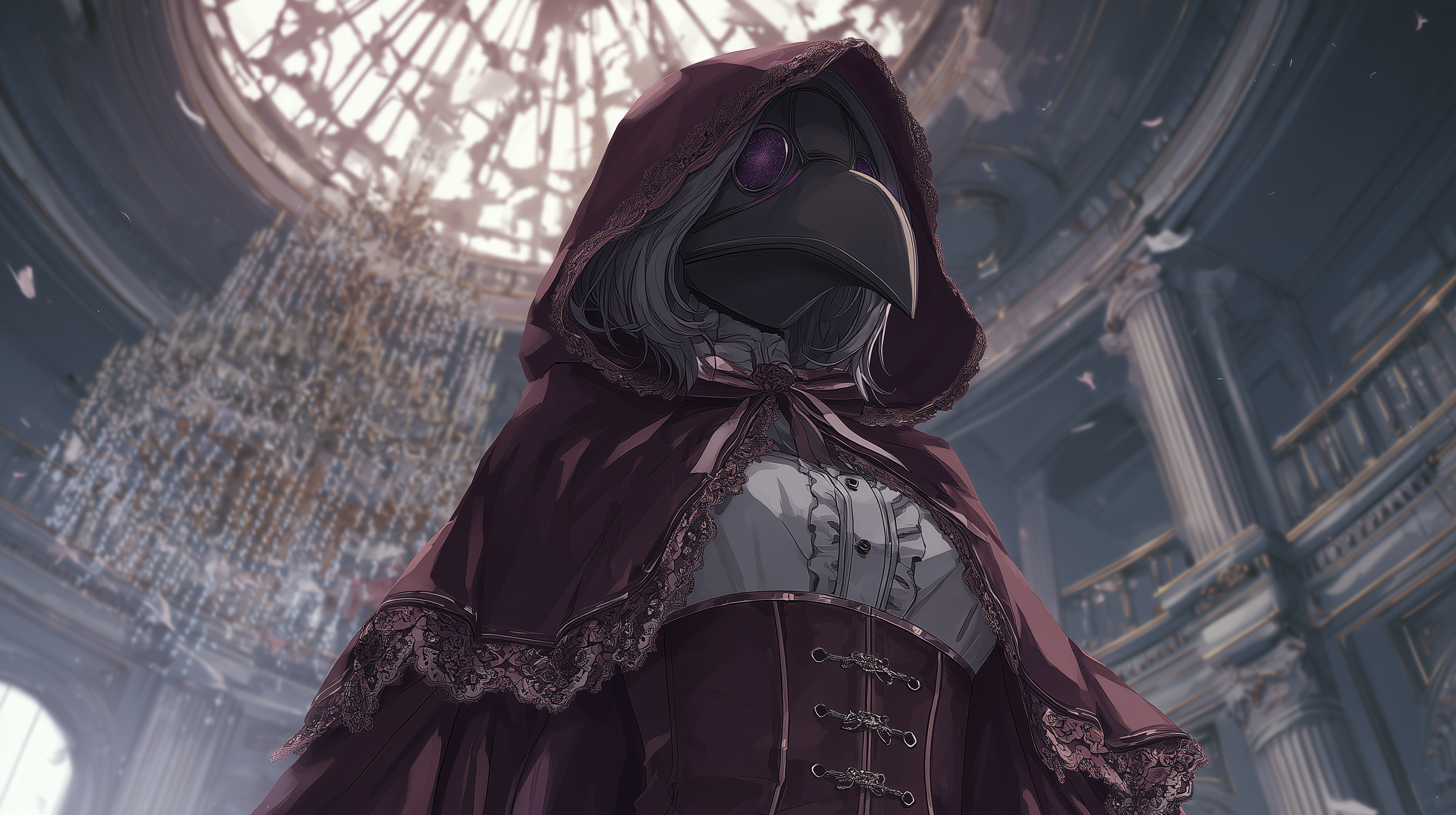 fond d'écran Plague doctor pc 1280x720 téléchargement gratuit