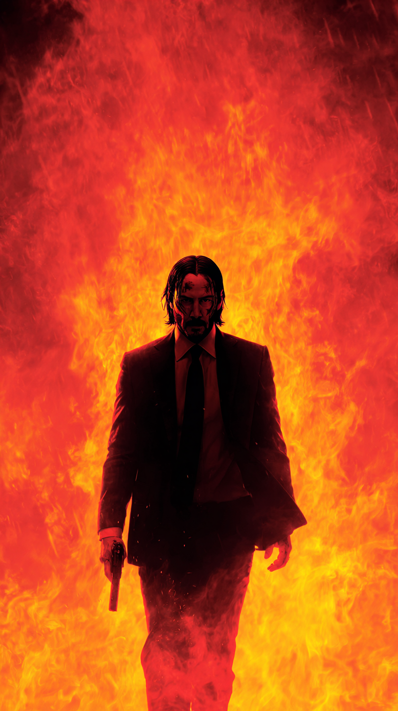 fond d'écran John Wick iphone 16 pro gratuit