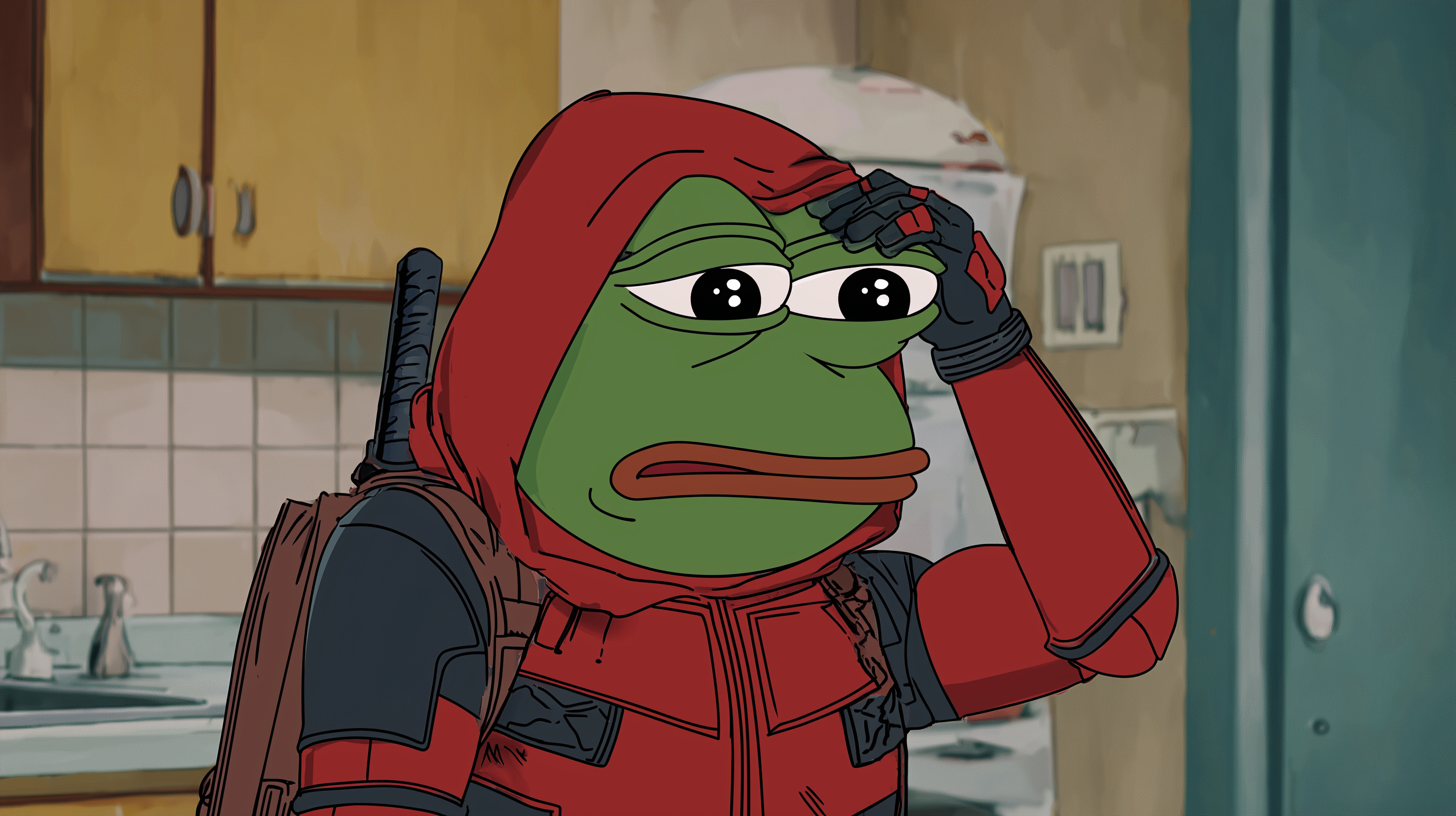 fond d'écran Pepe the Frog Huawei téléchargement gratuit