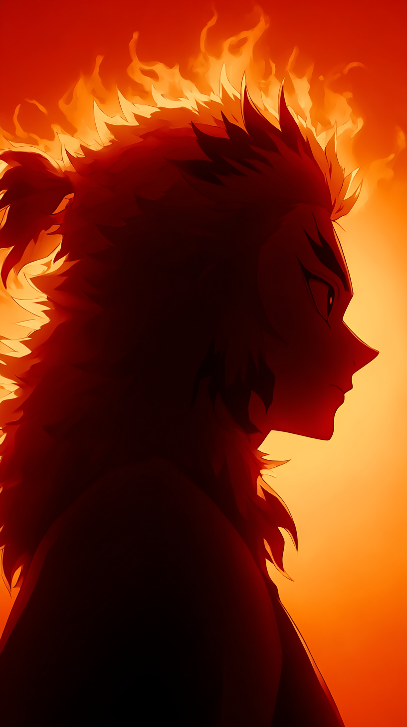 fond d'écran Rengoku Kyoujurou téléphone gratuit sans filigrane