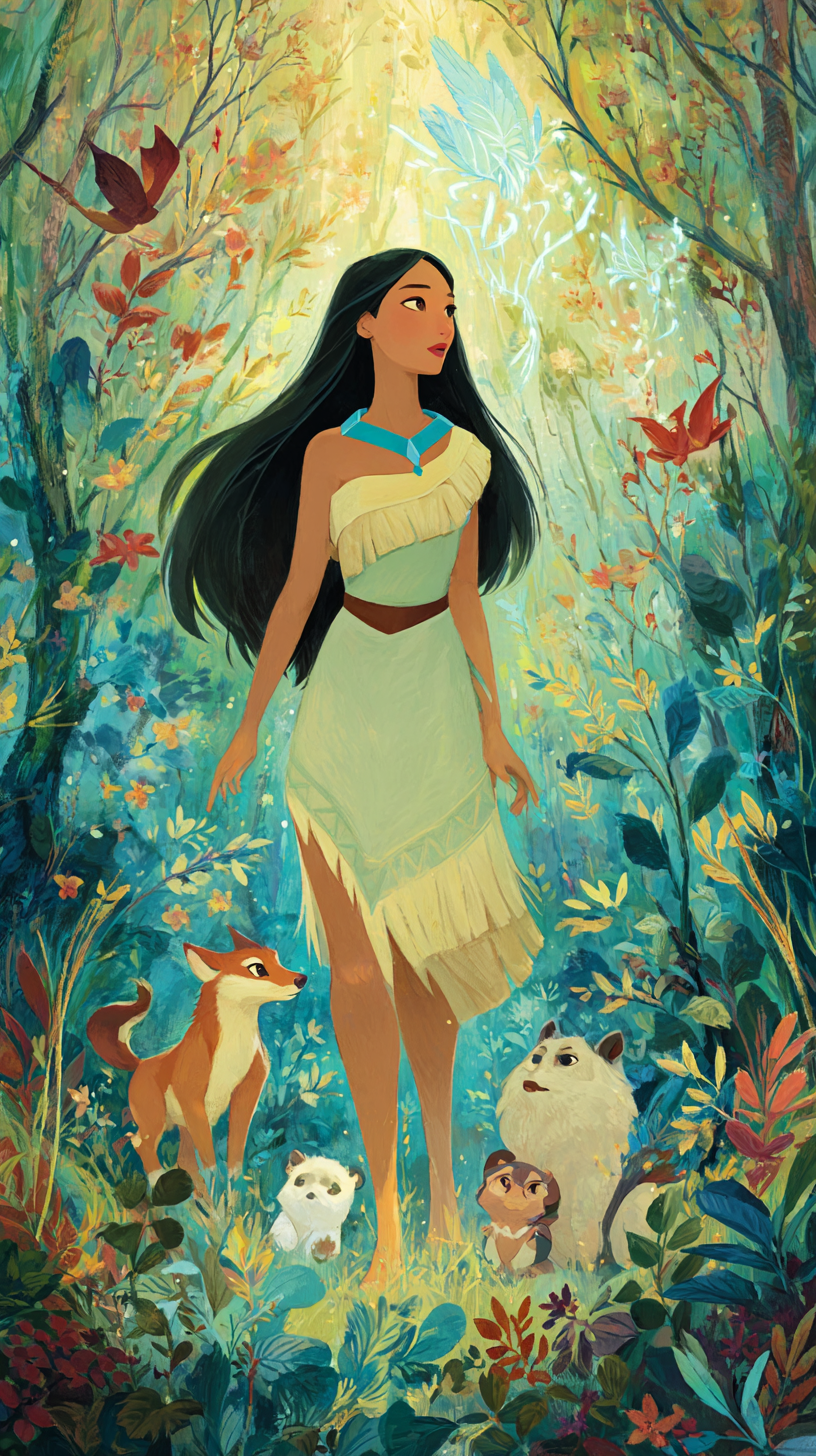 fond d'écran Pocahontas téléphone Asus gratuit