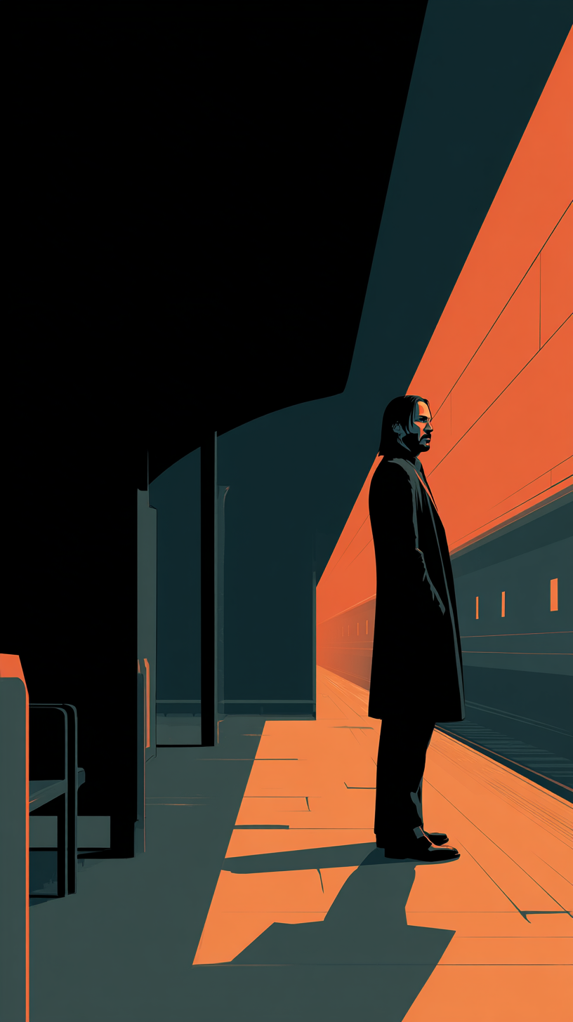 fond d'écran John Wick téléphone 4k télécharger gratuit
