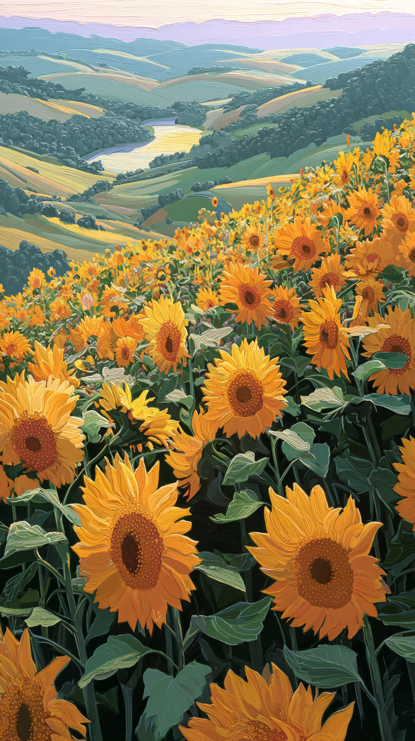 fond d'écran Tournesol téléphone Sony télécharger gratuit