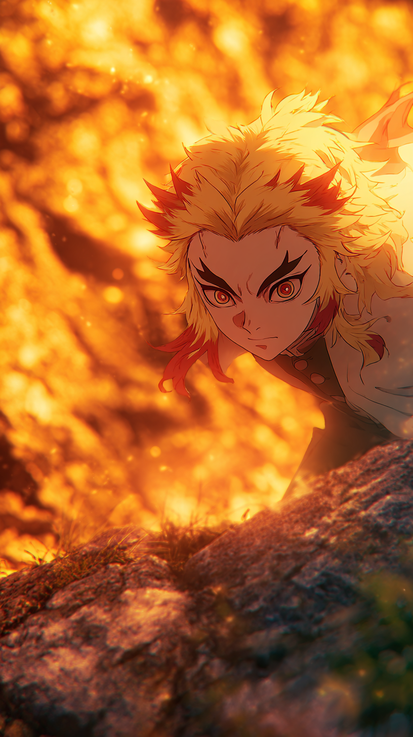 fond d'écran Rengoku Kyoujurou gratuit android gratuit