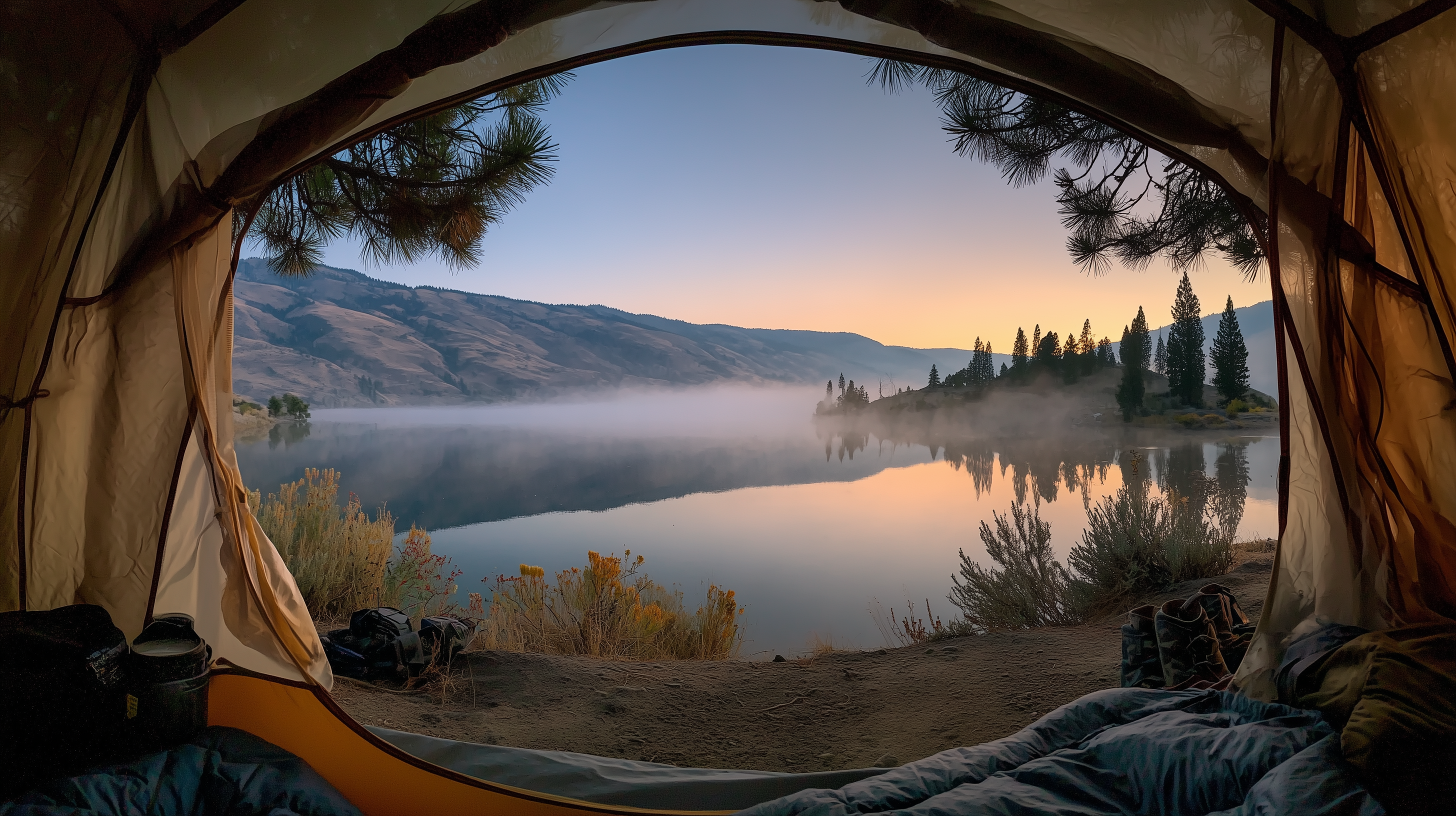 fond d'écran Lac mac 4k téléchargement gratuit