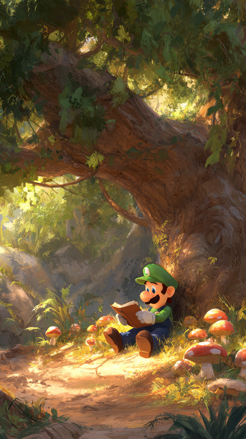 fond d'écran Luigi iphone xr gratuit