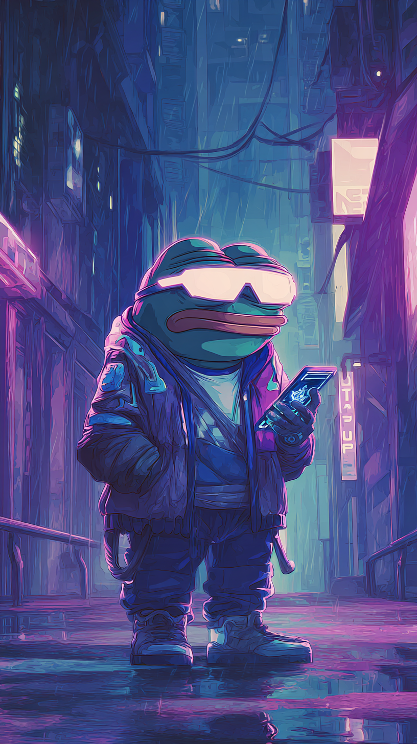 fond d'écran Pepe the Frog iphone x gratuit