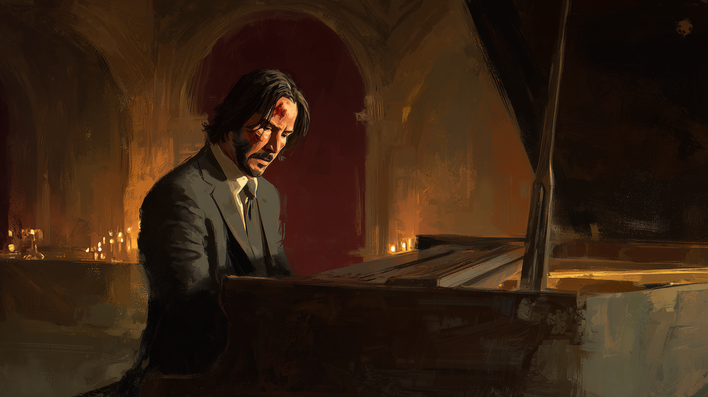 fond d'écran John Wick mac book pro téléchargement gratuit