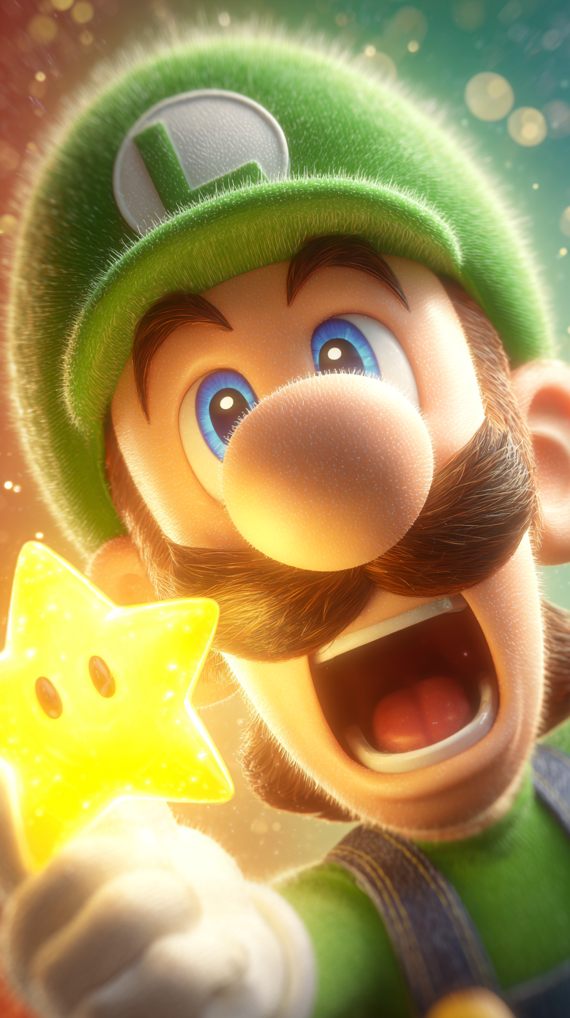 iphone fond d'écran Luigi kawaii télécharger gratuit