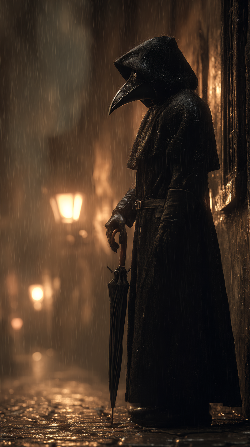 fond d'écran Plague doctor téléphone 4k gratuit