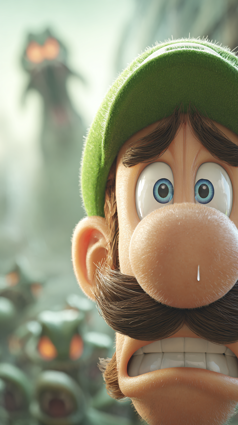 fond d'écran Luigi iphone 13 gratuit
