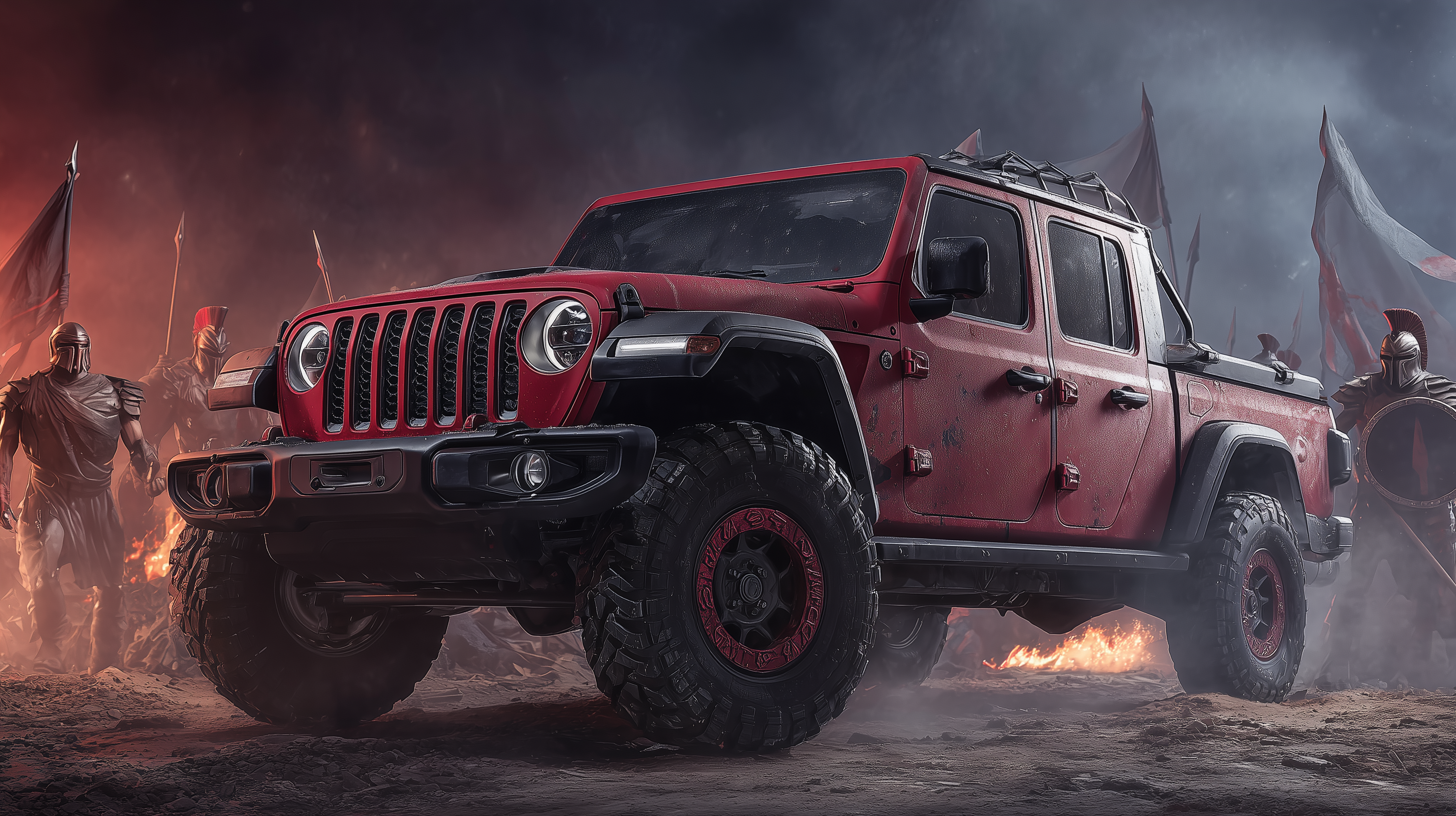 fond d'écran Jeep mac 4k téléchargement gratuit