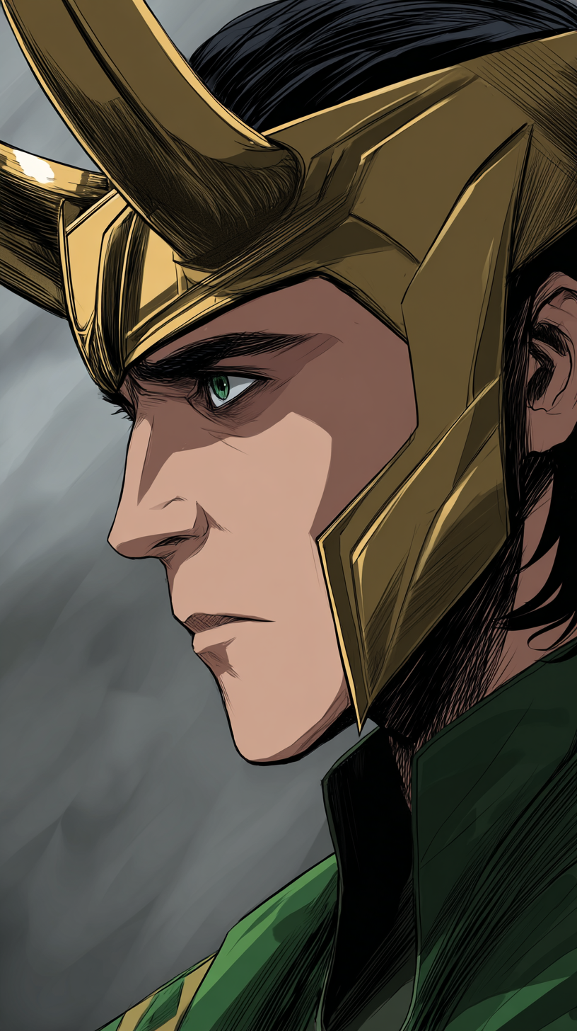 iphone fond d'écran Loki kawaii gratuit