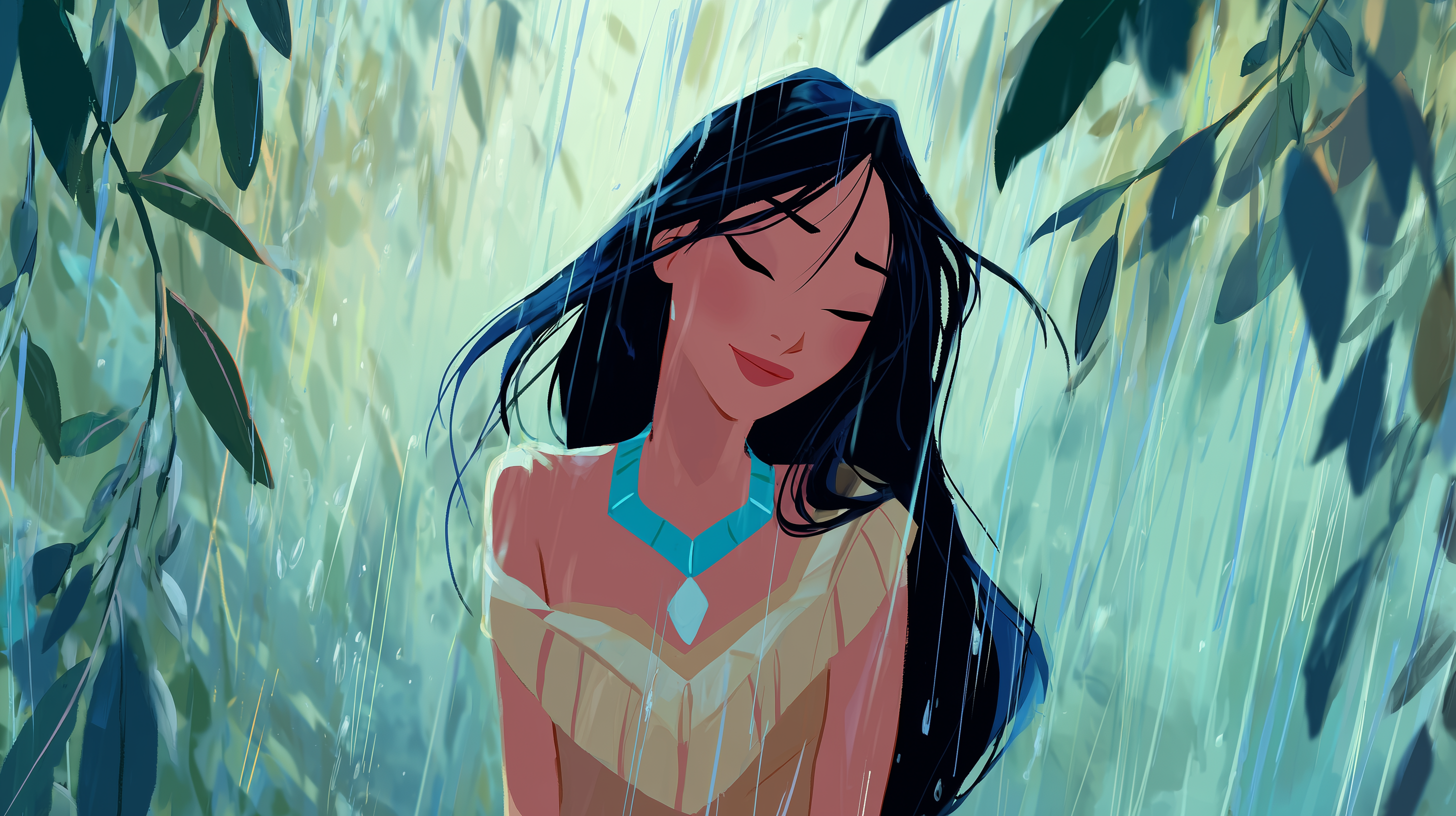 fond d'écran Pocahontas pc 4k ultra hd téléchargement gratuit