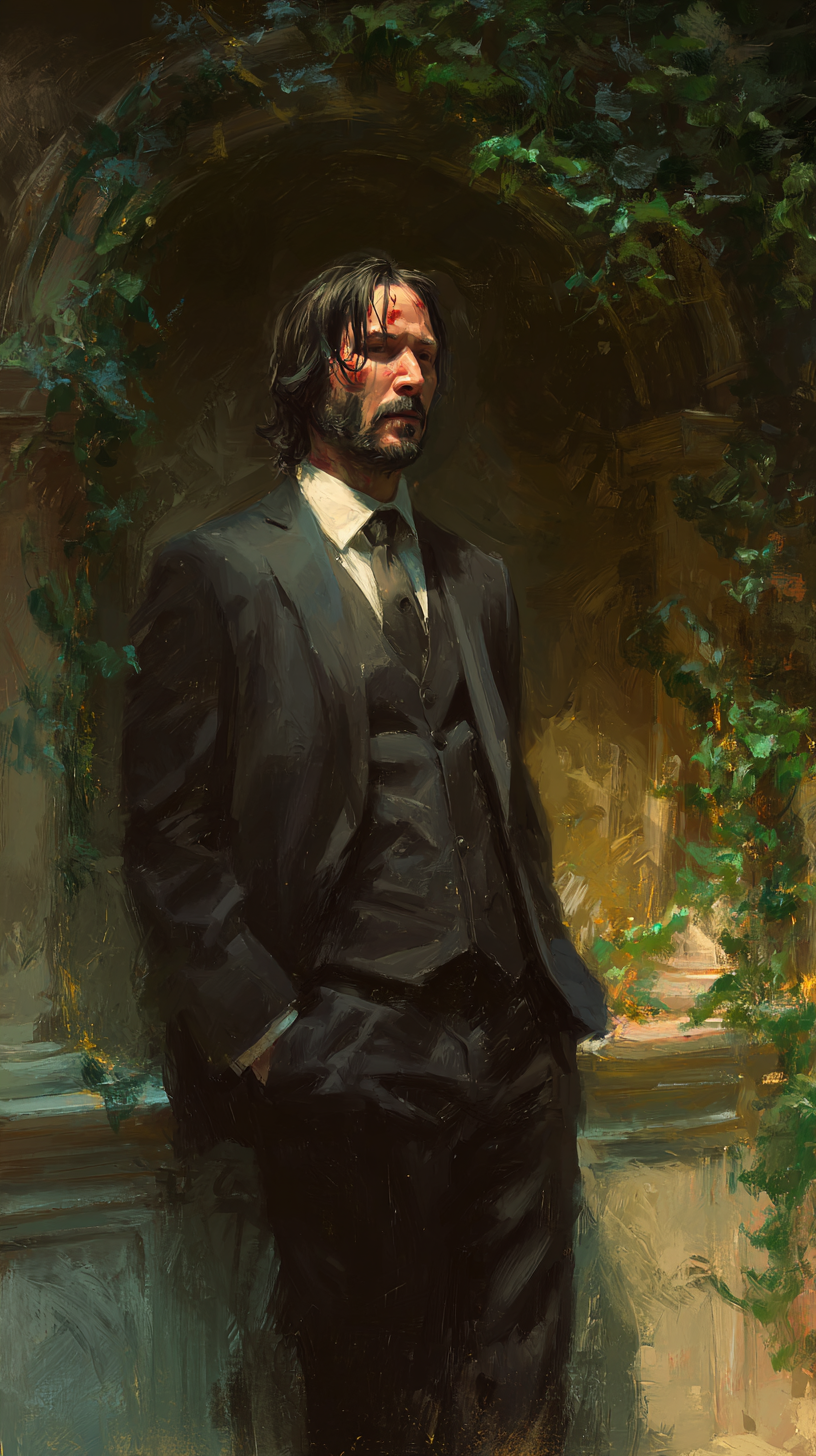 photo fond d'écran John Wick iphone télécharger gratuit