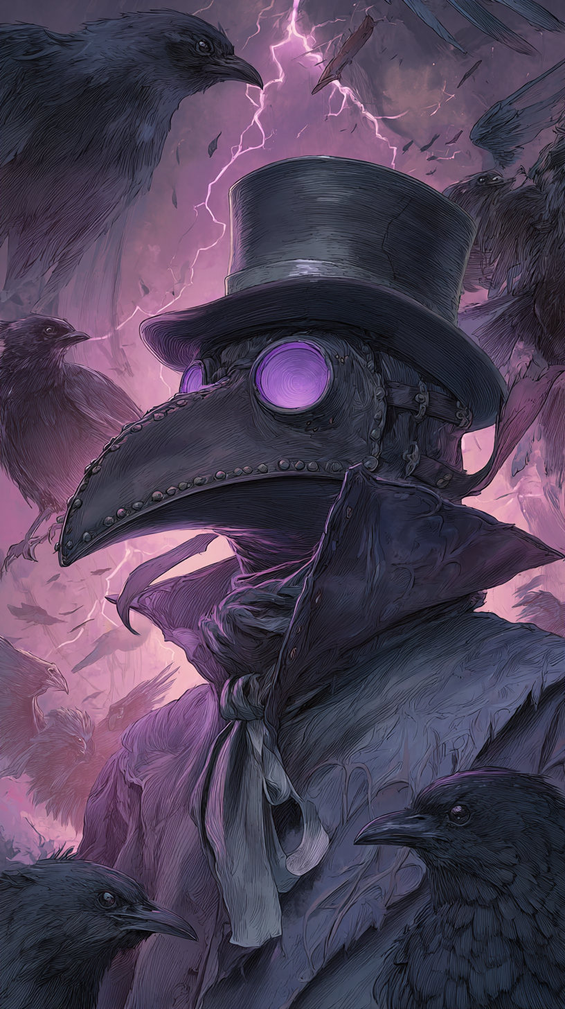 fond d'écran Plague doctor téléphone samsung gratuit
