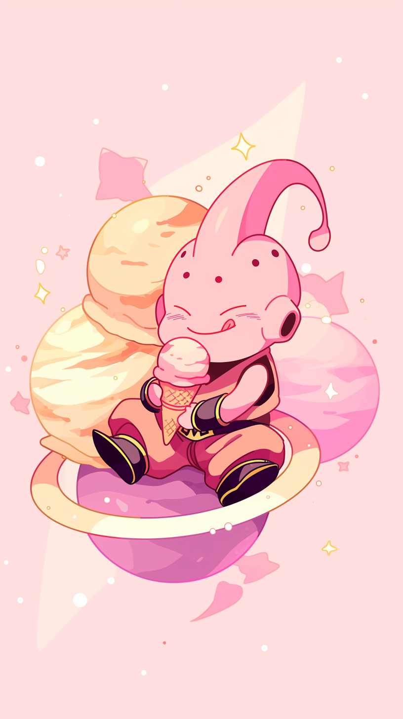 fond d'écran Majin Buu téléphone Sony télécharger gratuit