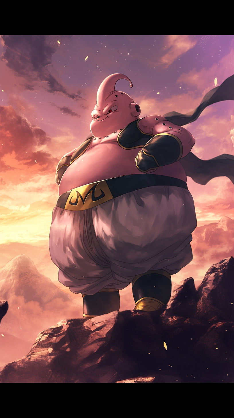 fond d'écran Majin Buu gratuit pour tablette android télécharger haute qualité