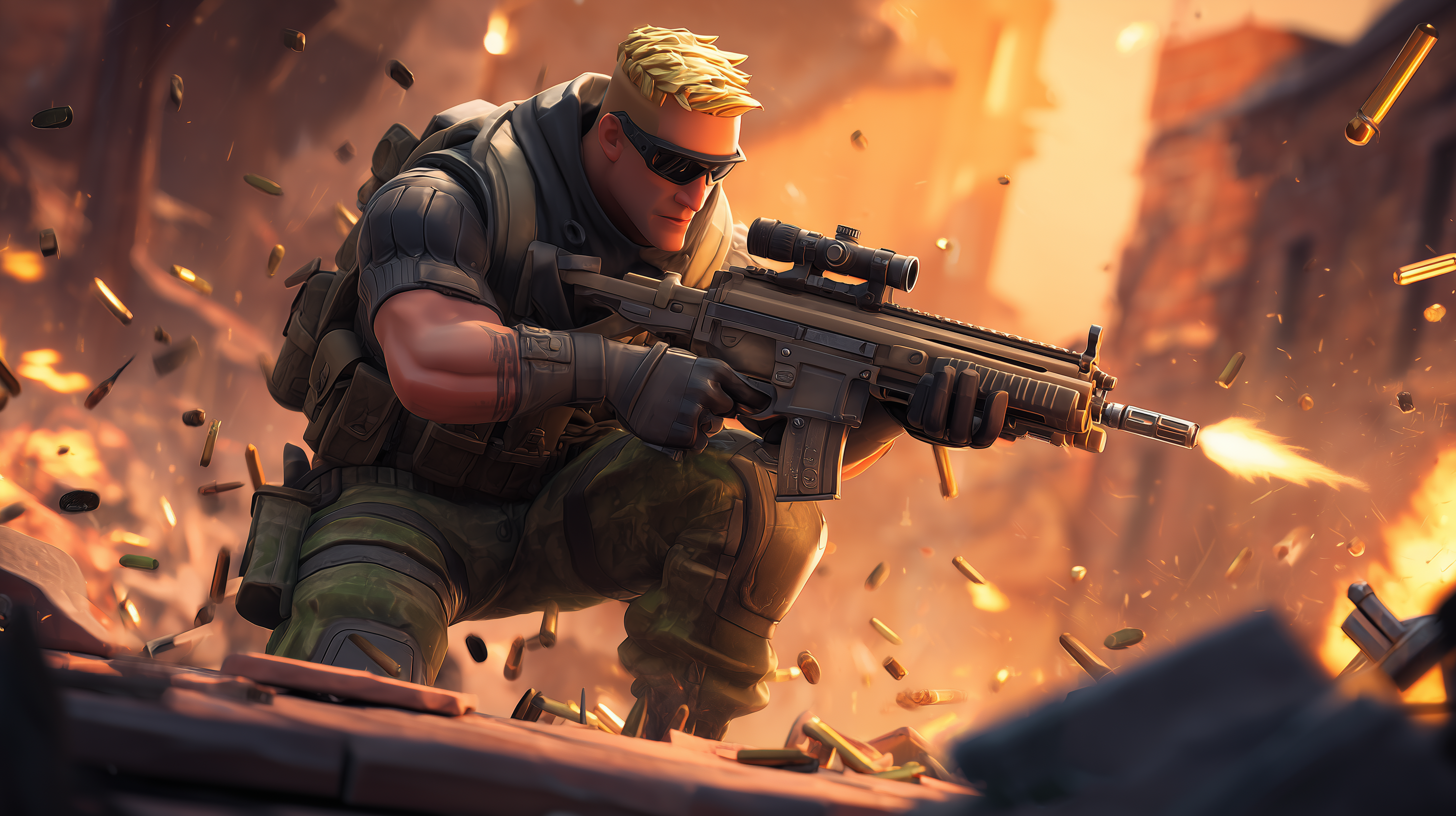 fond d'écran Fortnite 4k 3840x2160 téléchargement gratuit