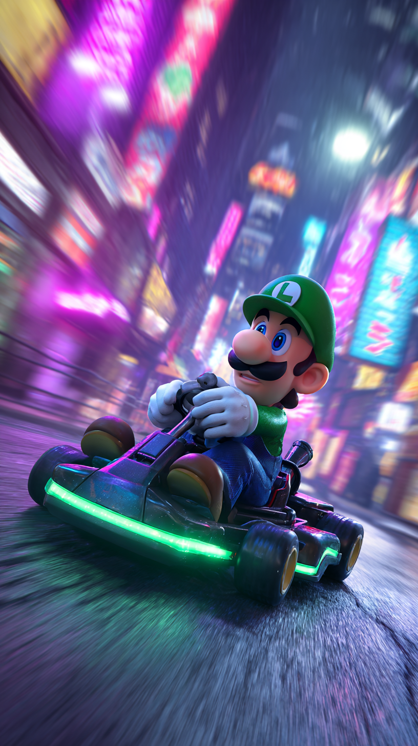 fond d'écran Luigi téléphone Sony gratuit