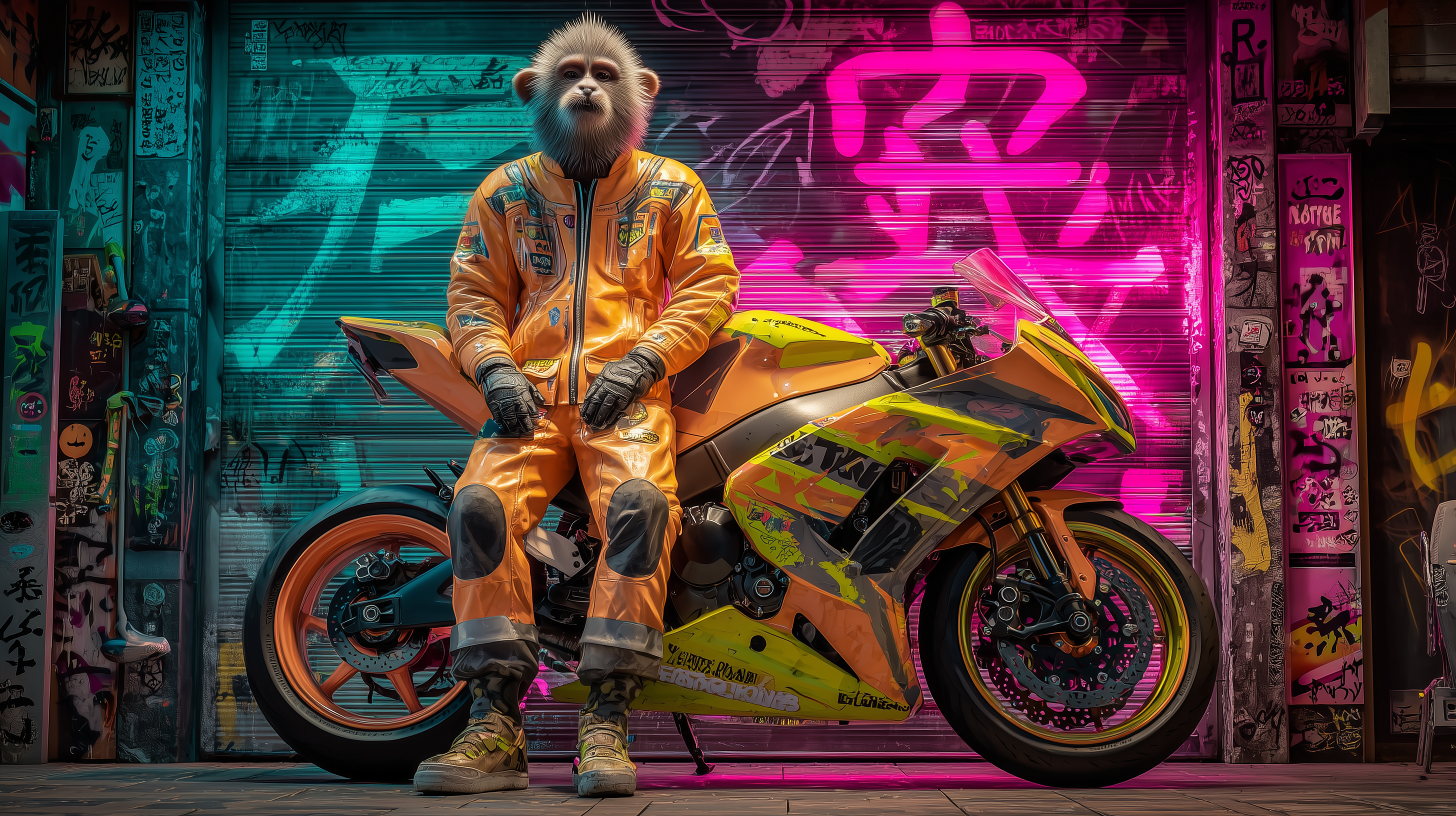 fond d'écran Singe 2560x1080 téléchargement gratuit