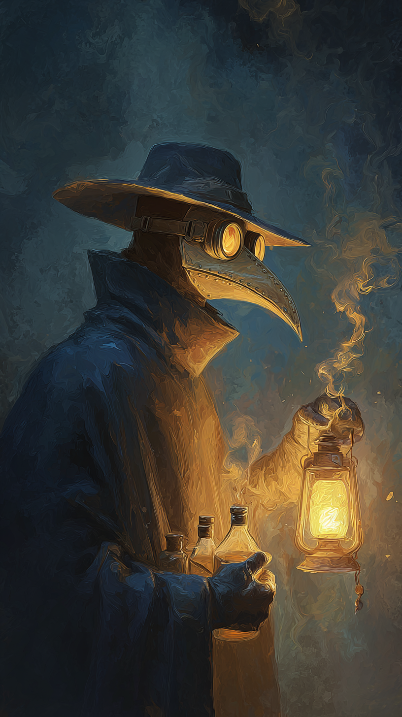 fond d'écran Plague doctor pour téléphone gratuit