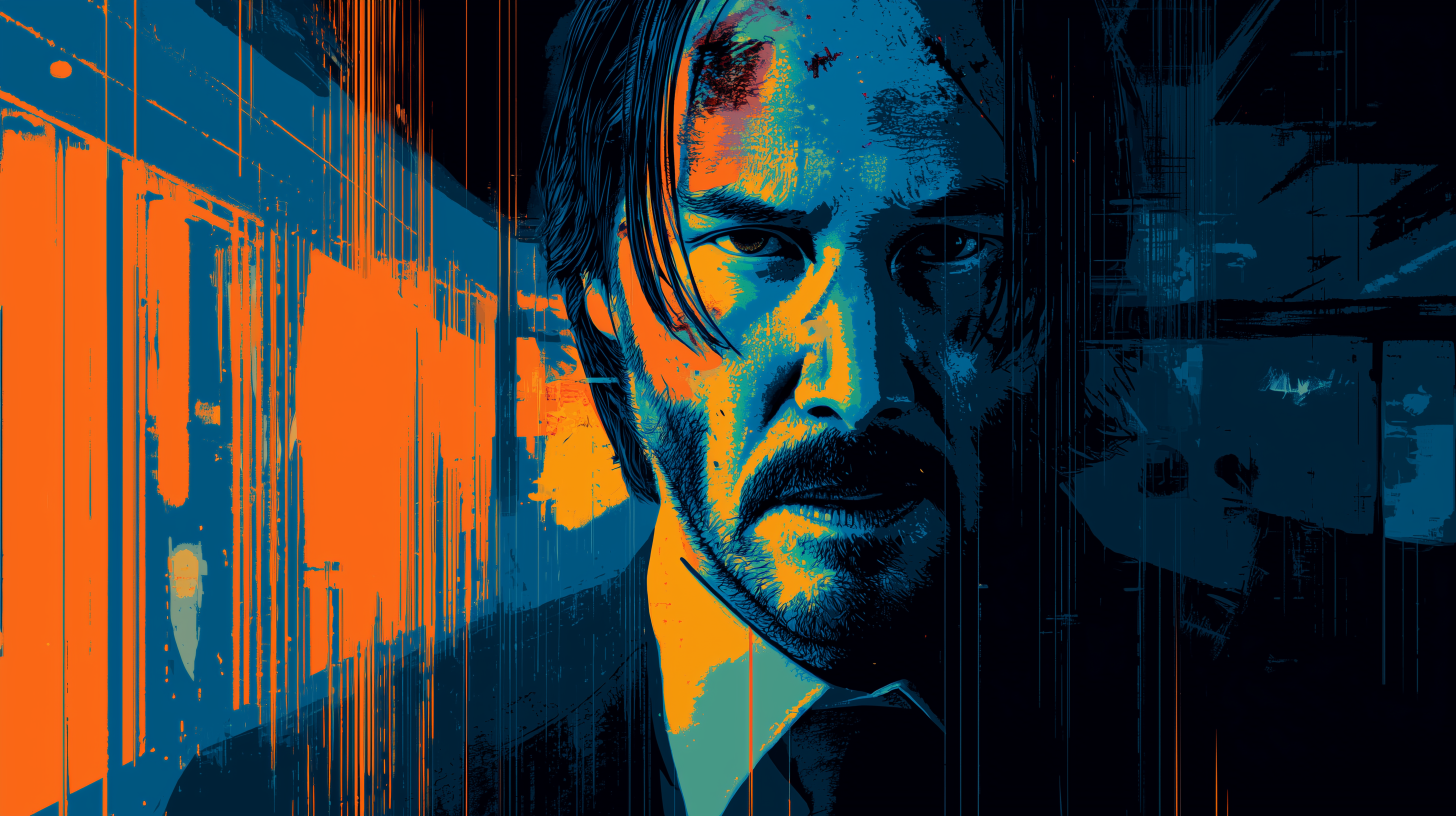 fond d'écran John Wick 5k téléchargement gratuit