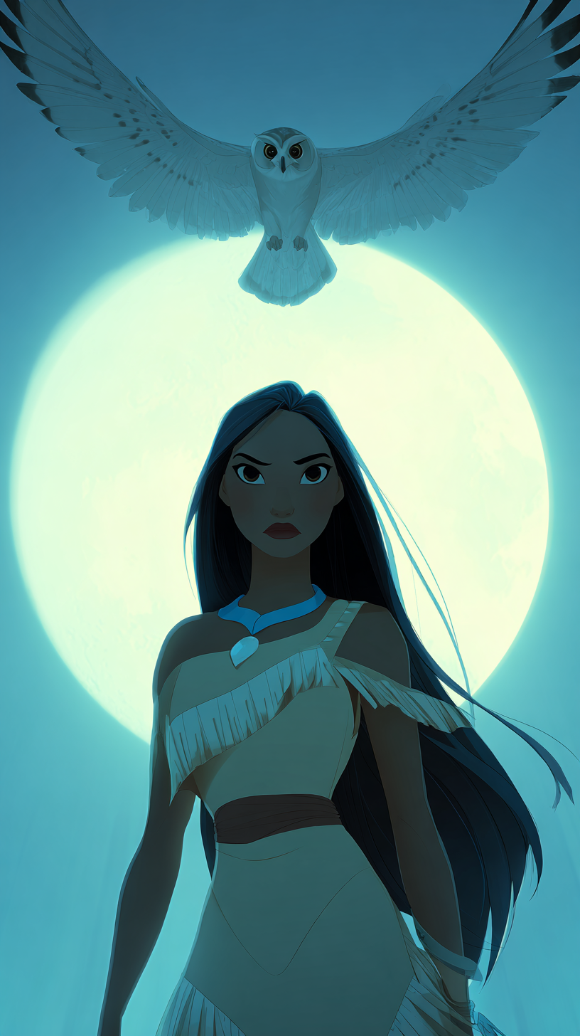fond d'écran Pocahontas iphone 12 gratuit