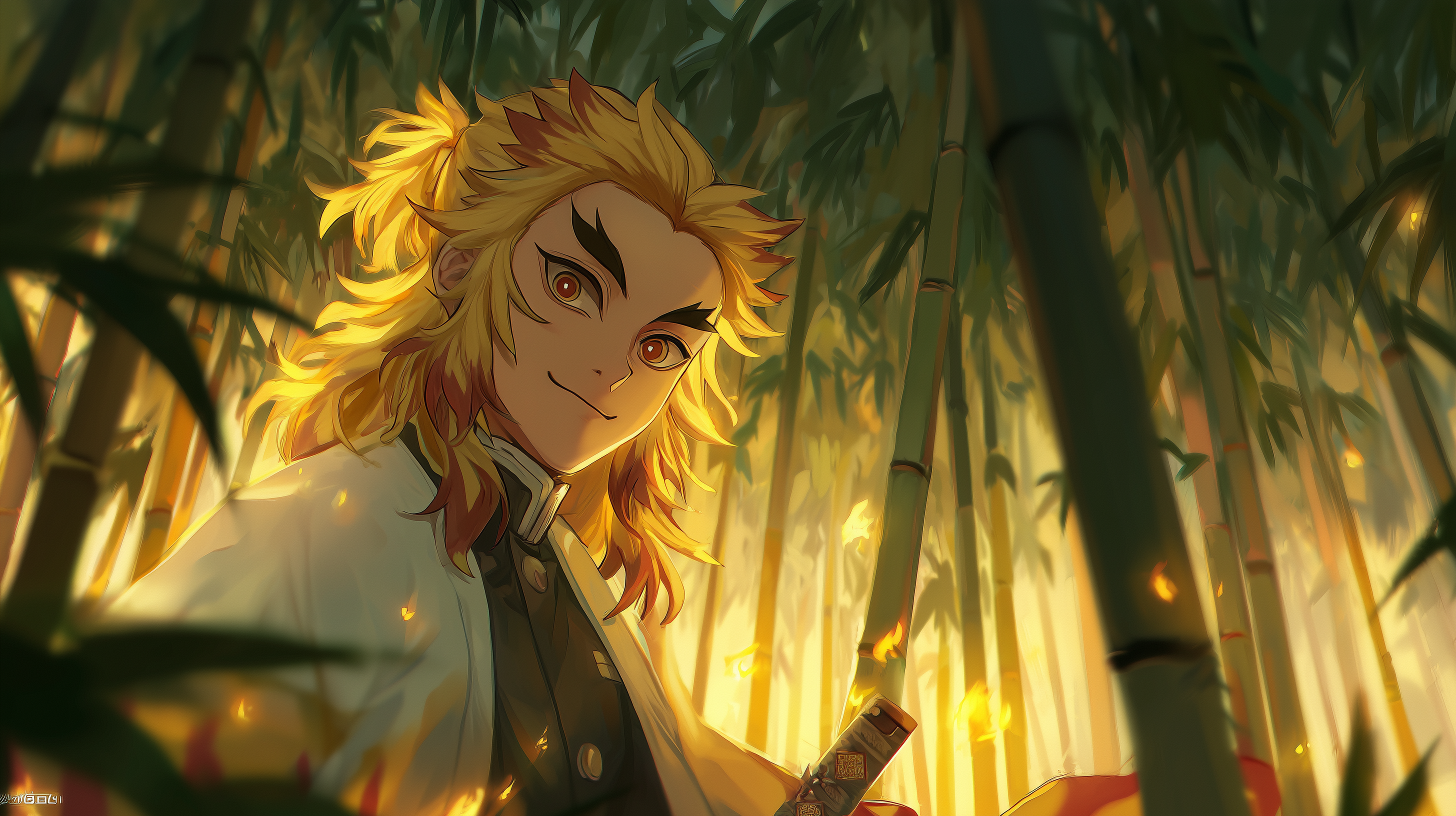 fond d'écran Rengoku Kyoujurou 2560x1600 téléchargement gratuit