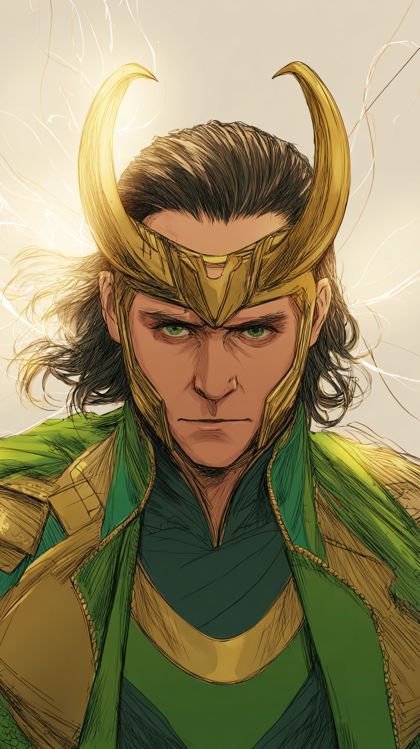 fond d'écran Loki téléphone télécharger gratuit