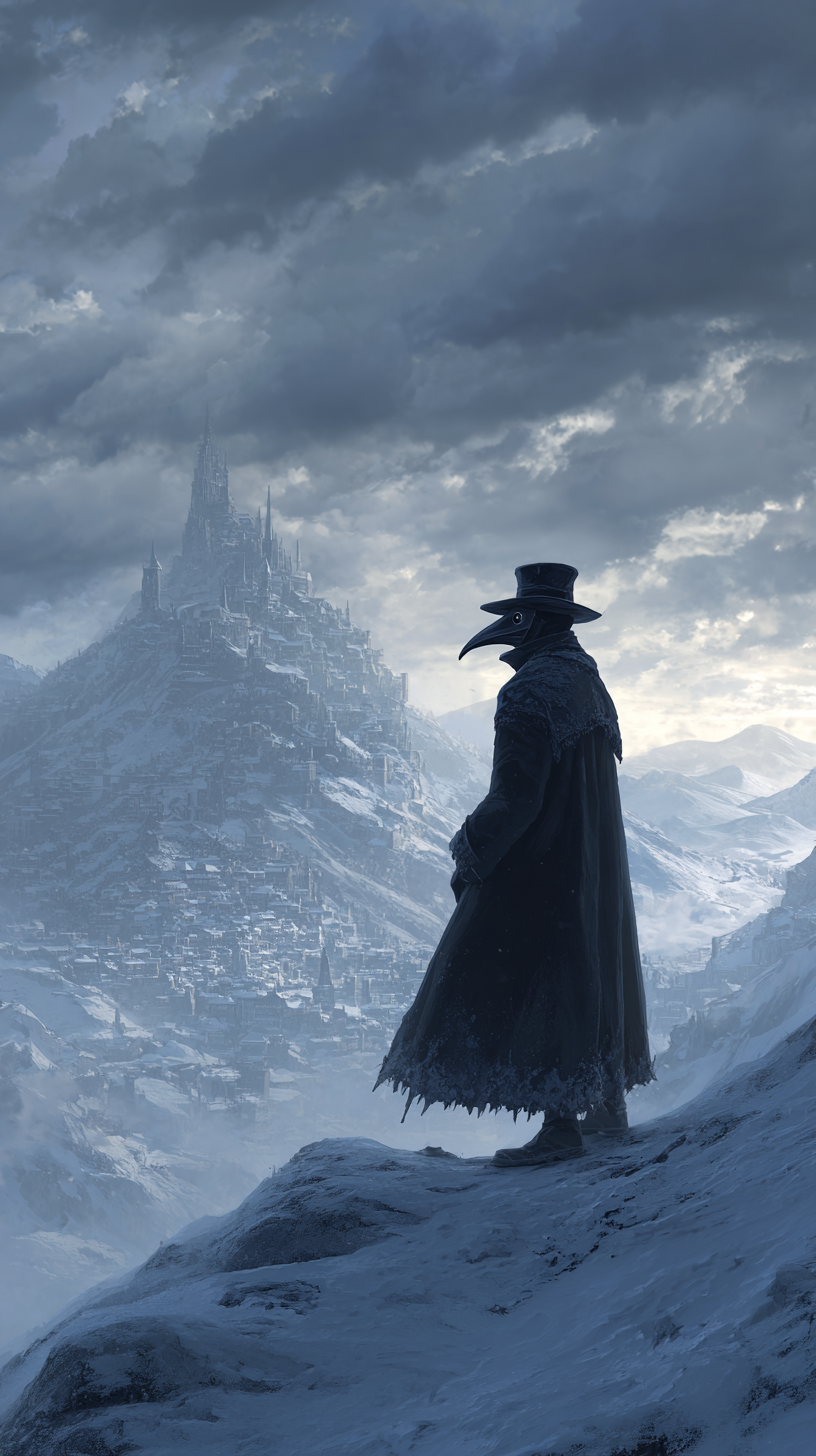 fond d'écran Plague doctor téléphone Realme télécharger gratuit