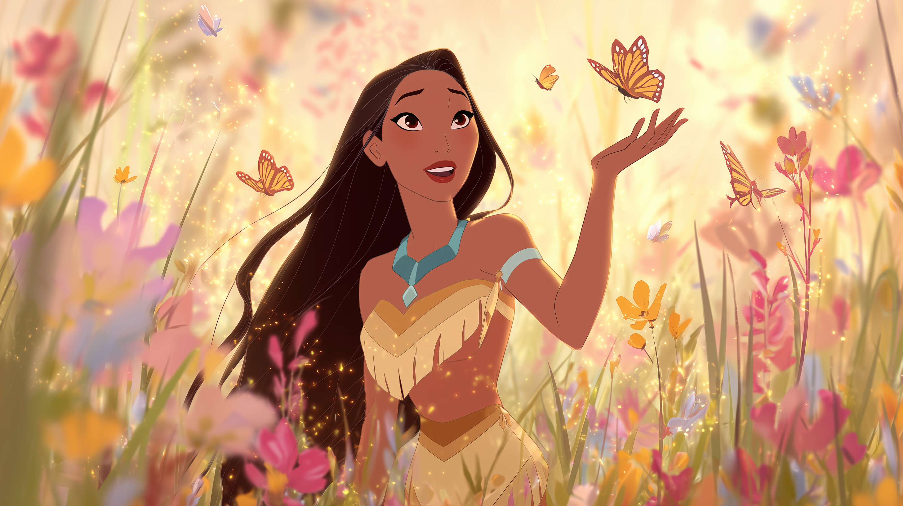 fond d'écran Pocahontas hp windows 11 téléchargement gratuit