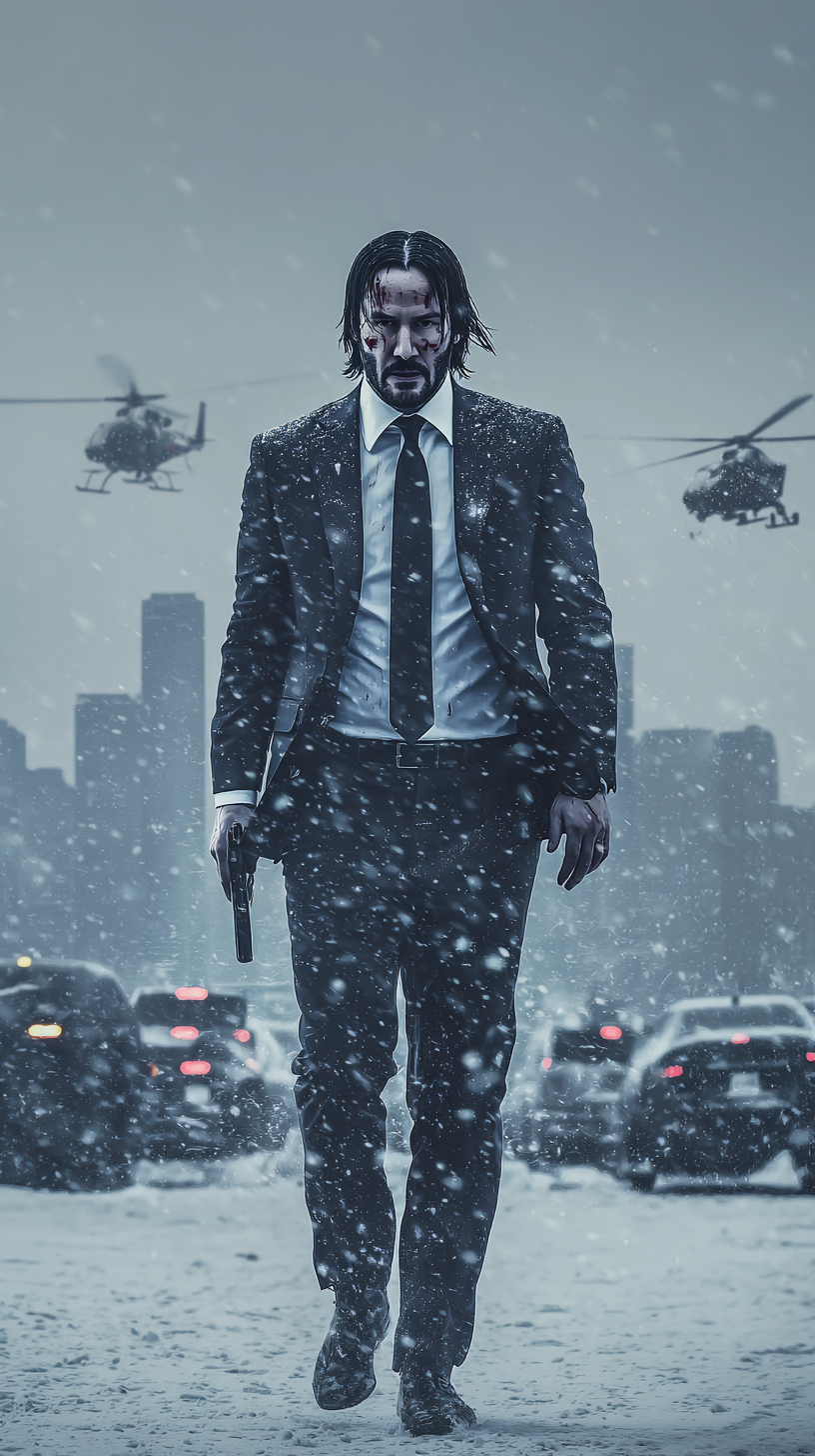 fond d'écran John Wick gratuit android gratuit