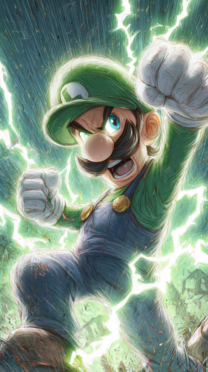 fond d'écran Luigi téléphone samsung gratuit android