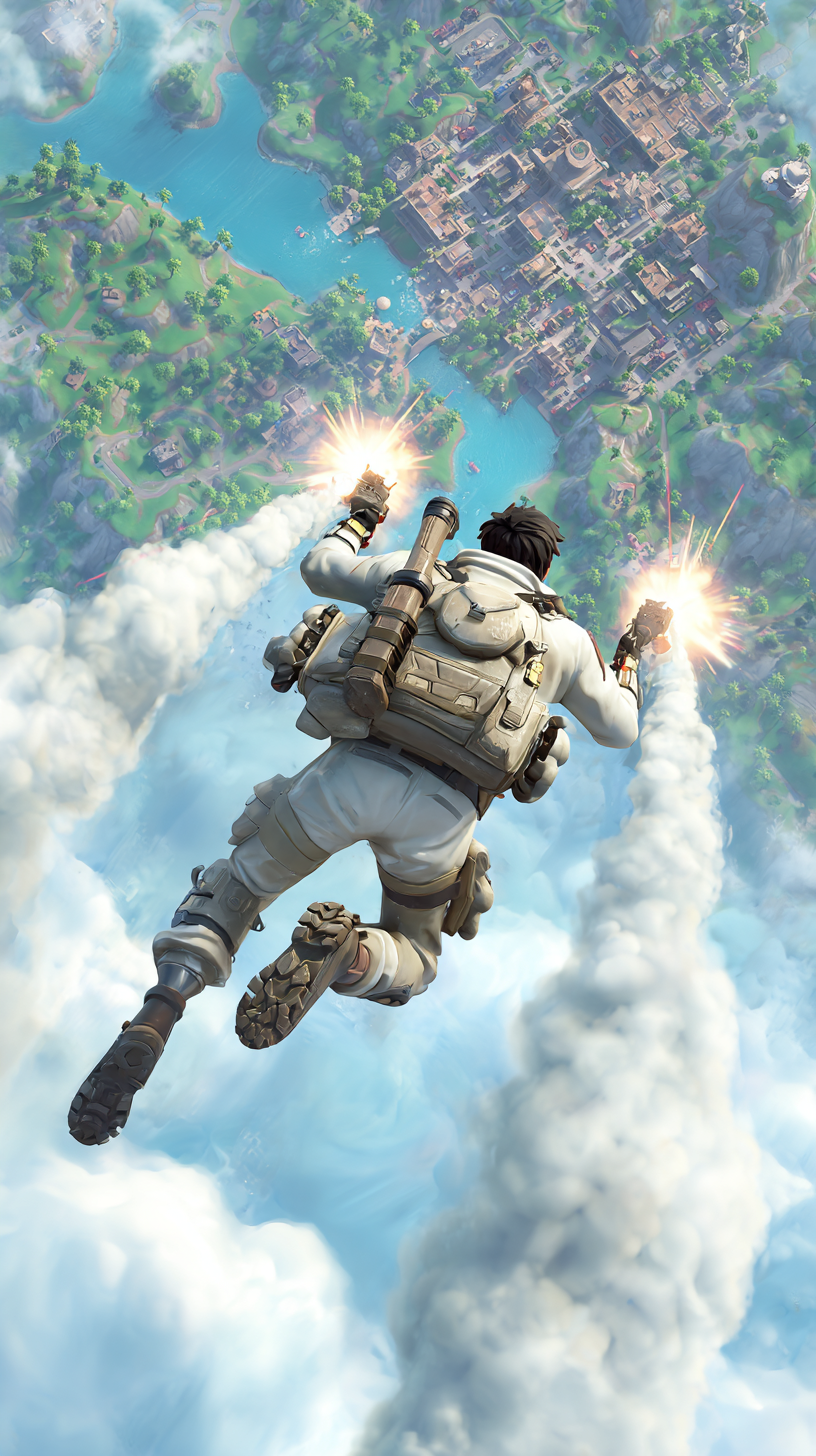 fond d'écran Fortnite téléphone gratuit