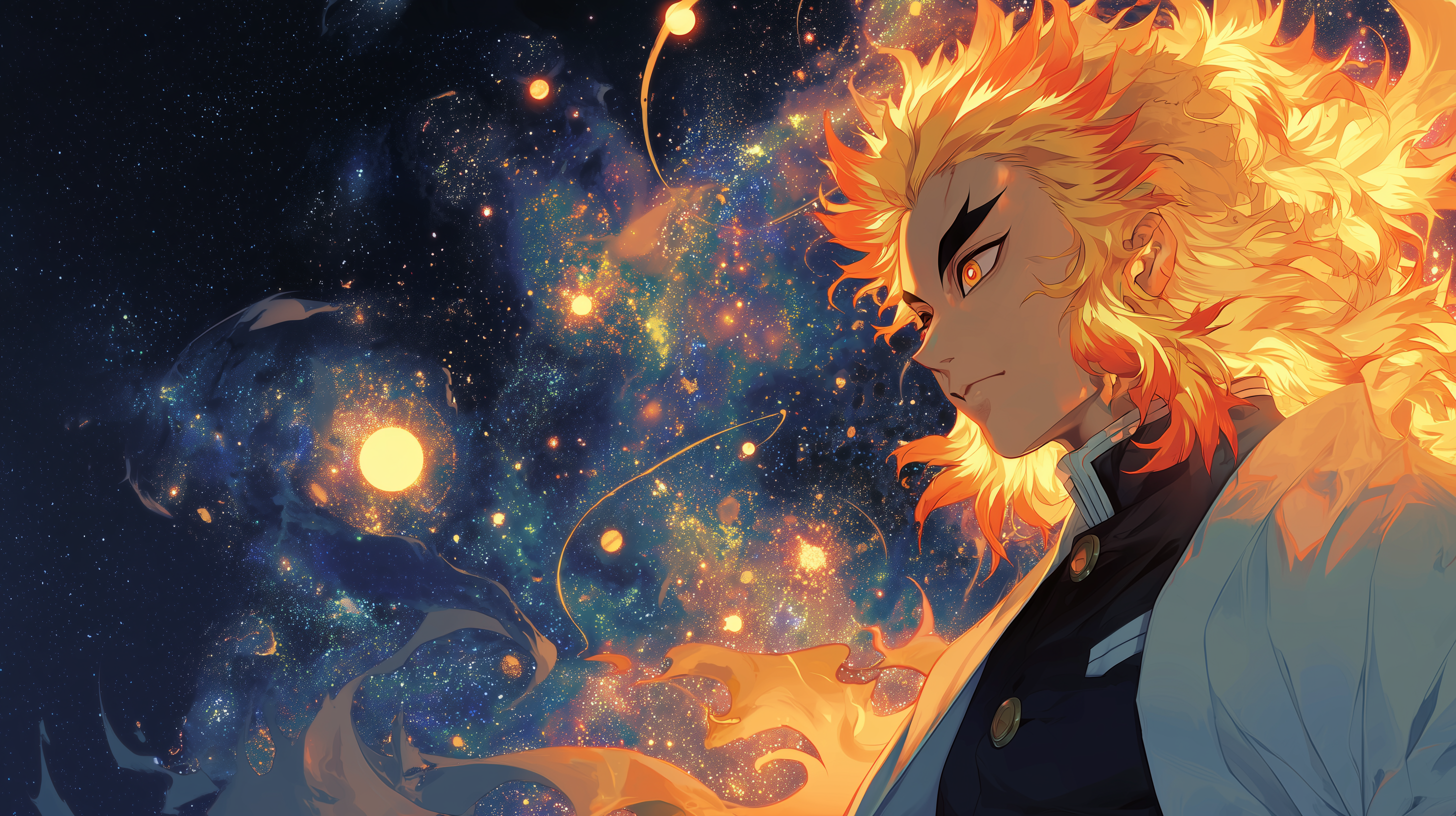 fond d'écran Rengoku Kyoujurou windows 11 gratuit téléchargement gratuit