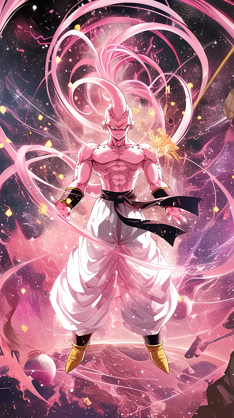 fond d'écran Majin Buu pour iphone télécharger gratuit