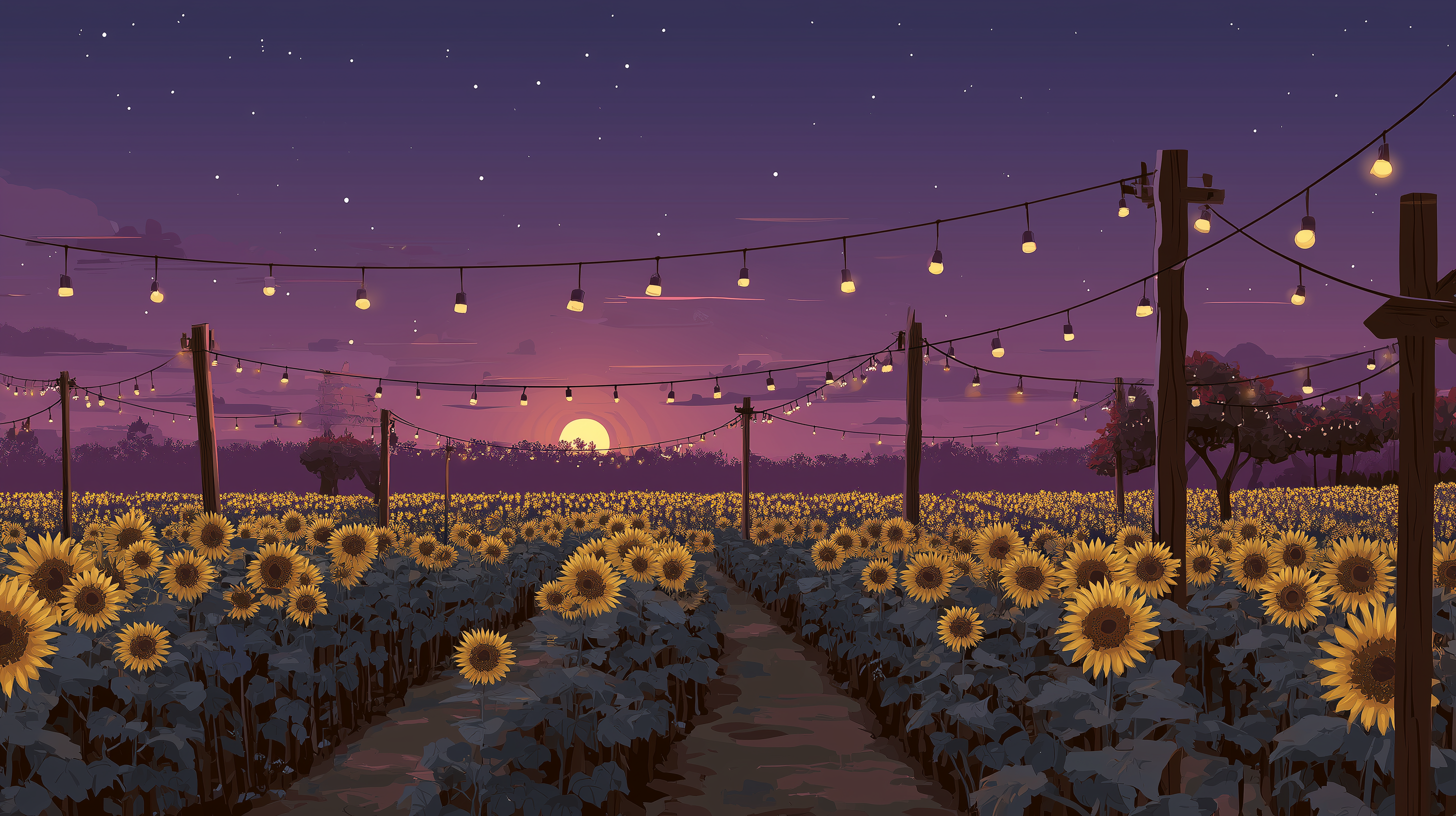 fond d'écran Tournesol 2560x1440 hd téléchargement gratuit