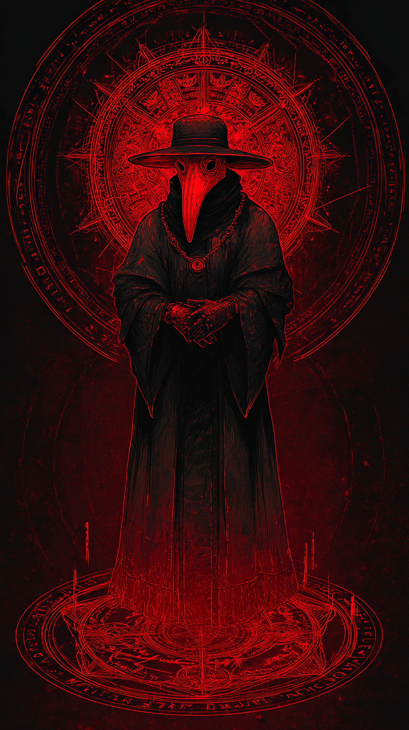 fond d'écran Plague doctor téléphone samsung gratuit