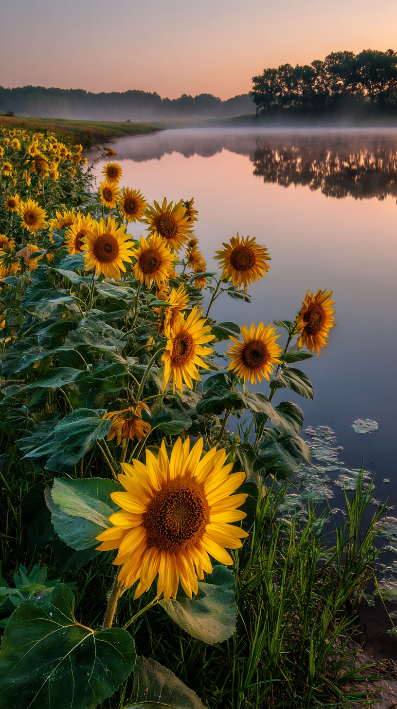 fond d'écran Tournesol téléphone OnePlus gratuit
